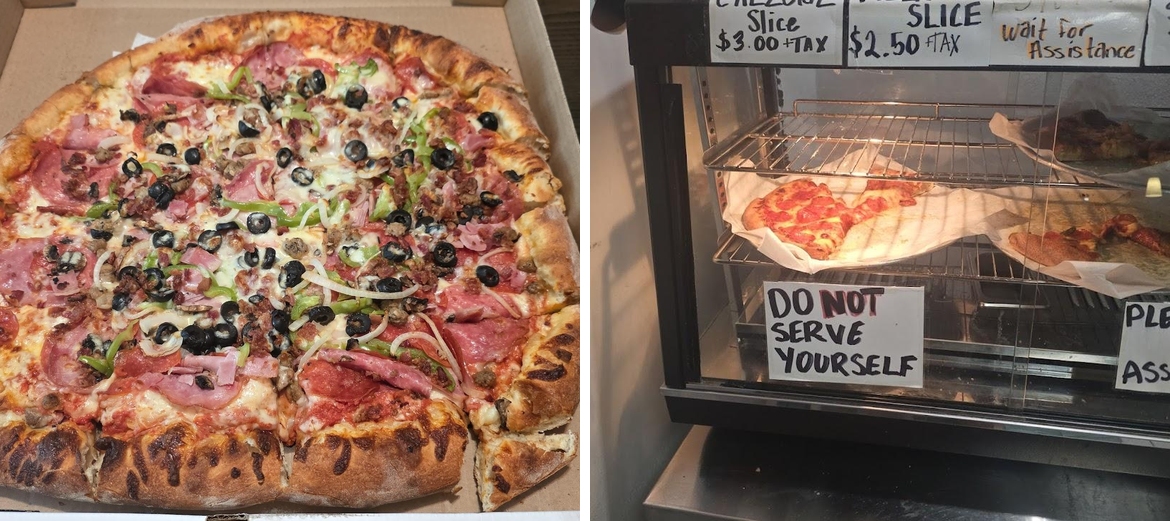 Big Al's Pizza Menu