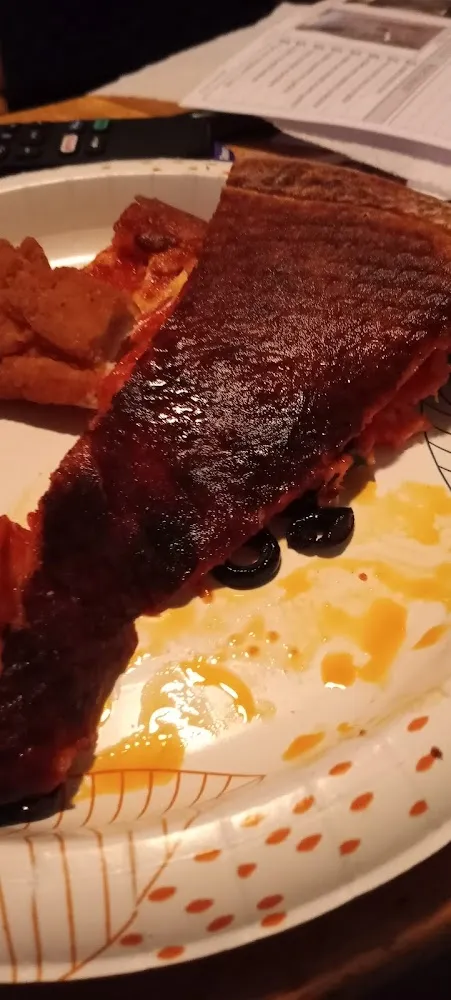 Pepperoni Pizza Burnt